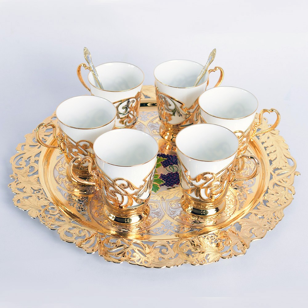 Coffee set - Six persons, free worldwide shipping, luxury gifts at  manufacturer's price