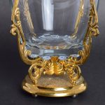 Exquisite Ice Bucket with Gold Base