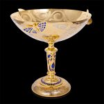 Golden bowl for luxury hotels