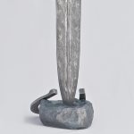 Art damascus steel dagger - Fast. Author's handmade work of a master from Zlatoust.