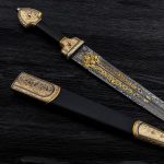 Dagger is a cold weapon with a short (up to 50 cm), straight or curved double-edged blade. The dagger is a very ancient weapon; the first daggers were made of wood and bone, and later of copper.