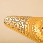 Gold plating with ornament