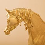 golden horse head
