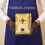 Golden gift Quran from the brand Pegasus Leaders