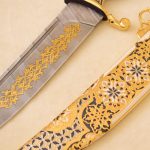 Damascus knife