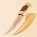 gold gift knife