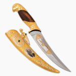 gold gift knife