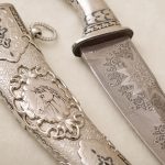 Scabbard with horse