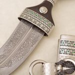 Silver knife khanjar