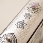 quran decorated enamel and kunzite